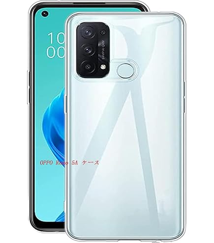 Amazon.co.jp: Oppo Reno5 A ケース クリア 透明 カバー 【 ストラップ